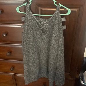 Grey Pullover Sweater